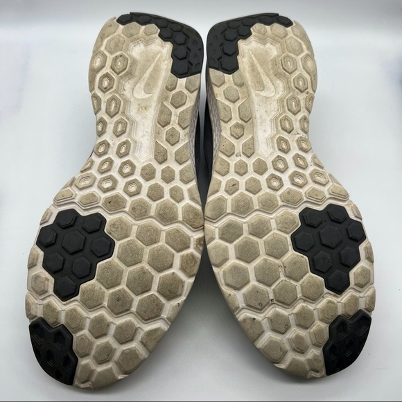 Nike FS Lite Run 3 Gray Sneaker Running Shoes - Picture 9 of 11